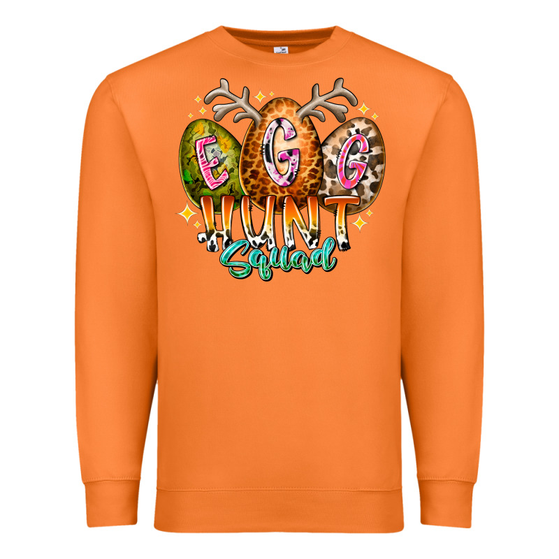 Egg Hunt Squad Premium Sweatshirt by RacoonDesign | Teevron
