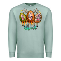 Seafoam egg hunt squad Premium Sweatshirt - RacoonDesign