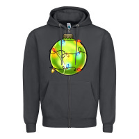 Smoke christmas  tennis Zipper Hoodie - Zillion Design Studio