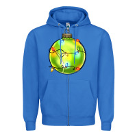 True Royal christmas  tennis Zipper Hoodie - Zillion Design Studio