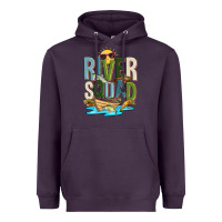 Plum river squad Heavyweight Hoodie - Zillion Design Studio