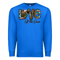 True Royal lov of thecows Premium Sweatshirt - CowhideDigitalArt