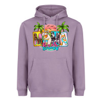 Lavender mama bear summer Heavyweight Hoodie - Zillion Design Studio