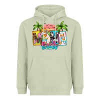 Matcha mama bear summer Heavyweight Hoodie - Zillion Design Studio