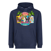 Navy mama bear summer Heavyweight Hoodie - Zillion Design Studio