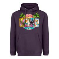 Plum mama bear summer Heavyweight Hoodie - Zillion Design Studio