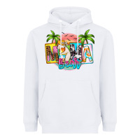 White mama bear summer Heavyweight Hoodie - Zillion Design Studio