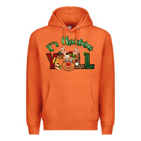 Carrot it's christmas y'all reindeer Premium Hoodie - Jasminsmagicworld