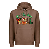 Chestnut it's christmas y'all reindeer Premium Hoodie - Jasminsmagicworld