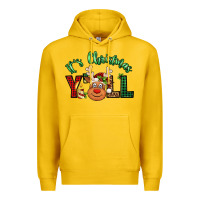 Lemon it's christmas y'all reindeer Premium Hoodie - Jasminsmagicworld