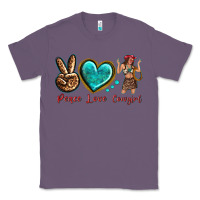 Lavender peace love cowgirl Classic Tee - texasbilliewilder