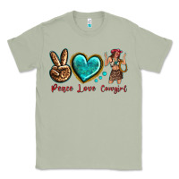 Matcha peace love cowgirl Classic Tee - texasbilliewilder