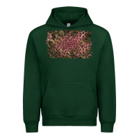 Foreset Green Camouflage Pink Leopard Background Urban Hoodie - Jasminsmagicworld