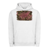 Pigment Lunar Rock Camouflage Pink Leopard Background Urban Hoodie - Jasminsmagicworld