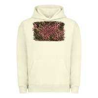 Pigment Pistachio Camouflage Pink Leopard Background Urban Hoodie - Jasminsmagicworld