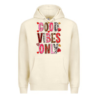 Sandshell good vibes only Premium Hoodie - NancyCooperArtShop