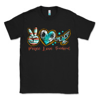 Black peace love freebird Classic Tee - texasbilliewilder