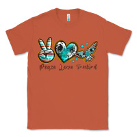Copper peace love freebird Classic Tee - texasbilliewilder