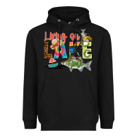 Black living on lake time Heavyweight Hoodie - Zillion Design Studio