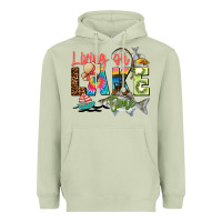 Matcha living on lake time Heavyweight Hoodie - Zillion Design Studio