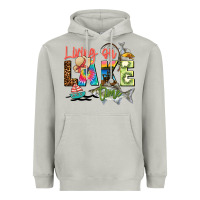 Moon Dust living on lake time Heavyweight Hoodie - Zillion Design Studio