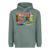 Sage living on lake time Heavyweight Hoodie - Zillion Design Studio