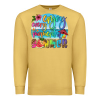 Antique Gold enjoy every moment of summer Premium Sweatshirt - HRA Design Shop