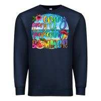 Navy enjoy every moment of summer Premium Sweatshirt - HRA Design Shop