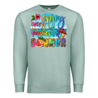 Seafoam enjoy every moment of summer Premium Sweatshirt - HRA Design Shop
