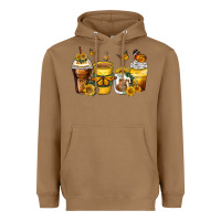 Toasted Coconut butterfly coffee cups Heavyweight Hoodie - Zillion Design Studio