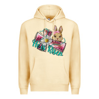 Pina Colada he is risen cross rabbit Premium Hoodie - BarkalooDesign