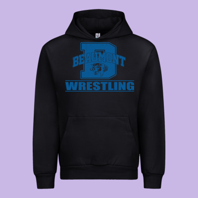 Beaumont Wrestling Urban Hoodie Designed By Jasminsmagicworld