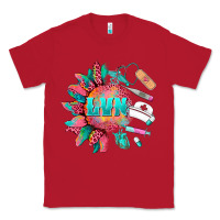 Red western licensed vocational nurse medical instruments Classic Tee - BarkalooDesign