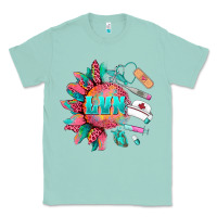 Seafoam western licensed vocational nurse medical instruments Classic Tee - BarkalooDesign