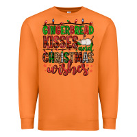 Carrot gingerbread kisses and christmas wishes Premium Sweatshirt - FaDigitalArtStudio