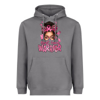 Storm brest cancer warrior afro messy bun Heavyweight Hoodie - texasbilliewilder
