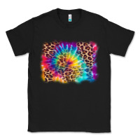 Black leopard tie dye background Classic Tee - Zillion Design Studio