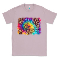 Lilac leopard tie dye background Classic Tee - Zillion Design Studio