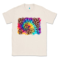 Natural leopard tie dye background Classic Tee - Zillion Design Studio