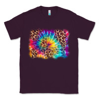Plum leopard tie dye background Classic Tee - Zillion Design Studio