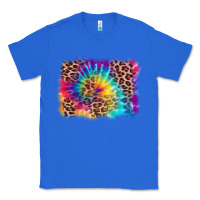 True Royal leopard tie dye background Classic Tee - Zillion Design Studio