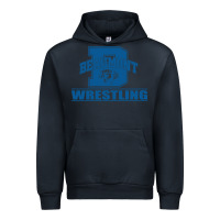 Navy Beaumont Wrestling Urban Hoodie - Jasminsmagicworld