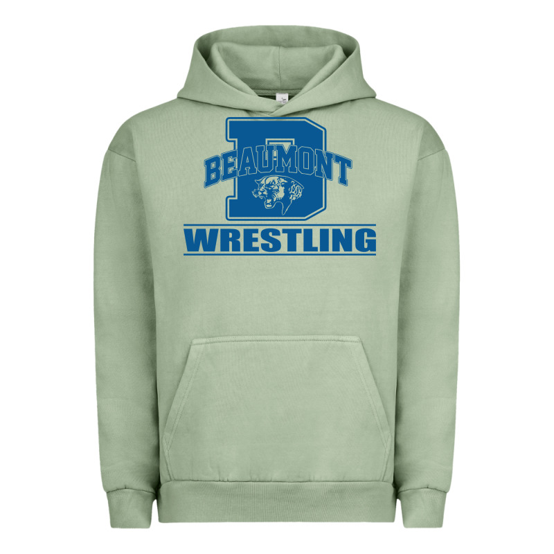 Beaumont Wrestling Urban Hoodie by Jasminsmagicworld | Teevron