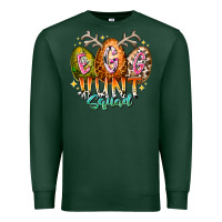Sports Green egg hunt squad Premium Sweatshirt - RacoonDesign