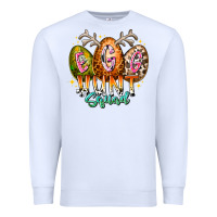 White egg hunt squad Premium Sweatshirt - RacoonDesign