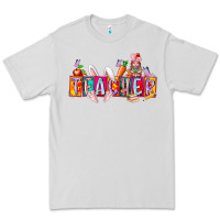Dove Grey teacher easrter day Premium Tee - RacoonDesign