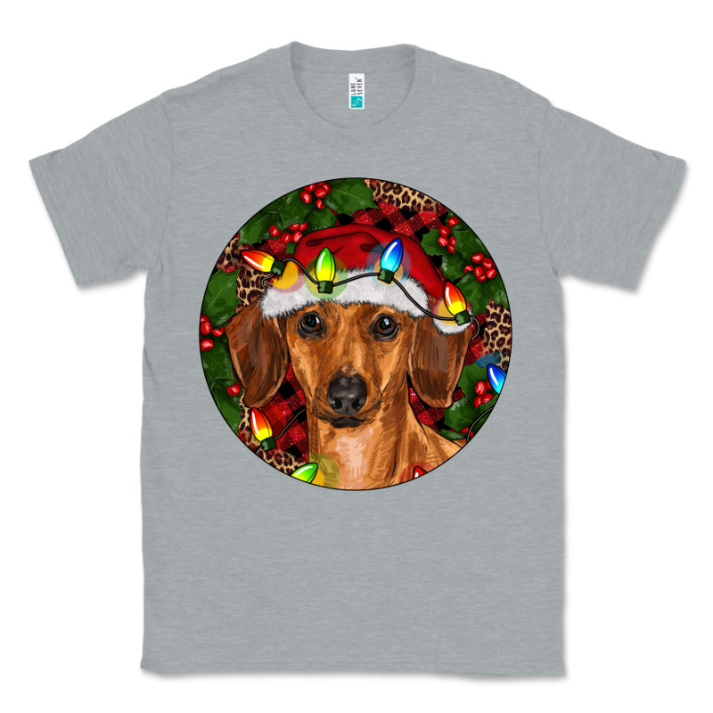 Christmas Dachshund Classic Tee by RanaPortraitStore | Teevron