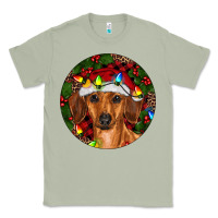 Matcha Christmas Dachshund Classic Tee - RanaPortraitStore