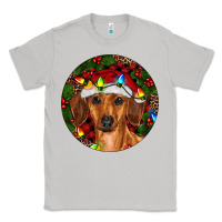 Moon Dust Christmas Dachshund Classic Tee - RanaPortraitStore