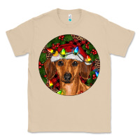 Mushroom Christmas Dachshund Classic Tee - RanaPortraitStore